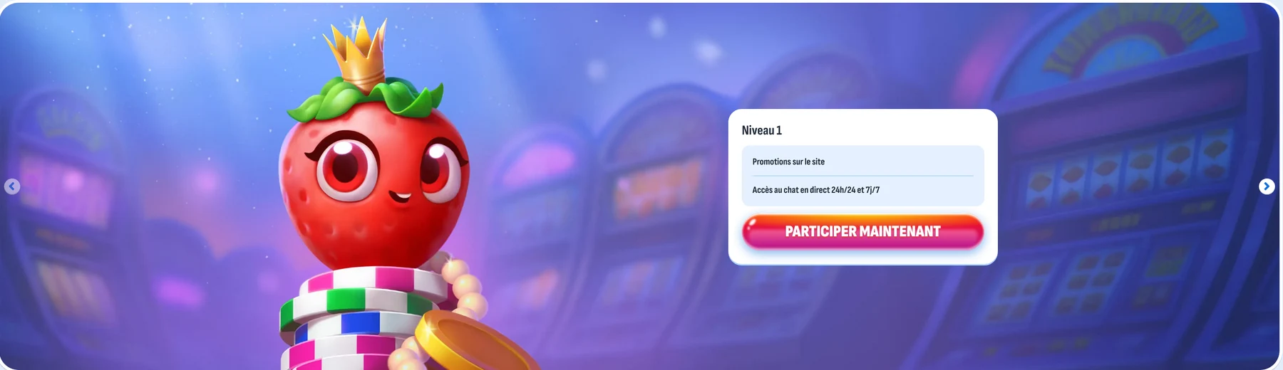 Nomini Casino Motiv in einer Online-Slot-Lobby
